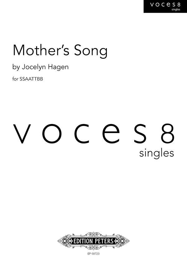 Mother's Song for SSAATTBB Choir Cover Image