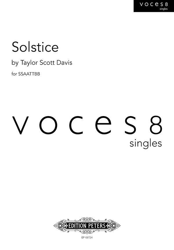 Solstice for SSAATTBB Choir Cover Image