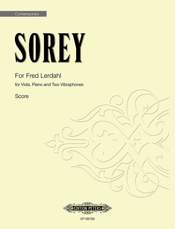 For Fred Lerdahl Cover Image