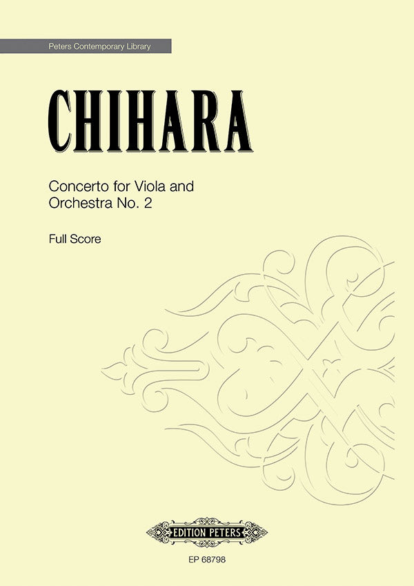 Concerto for Viola and Orchestra No. 2 Cover Image