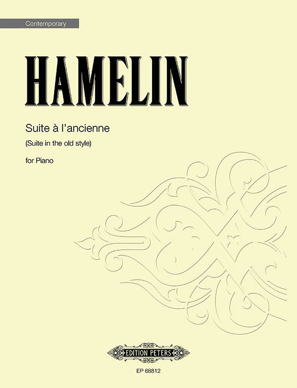 Suite à l'ancienne (Suite in the old style) Cover Image