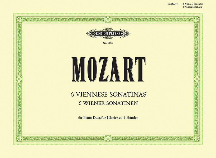 Six Viennese Sonatinas (Based on the Divertimentos K. 439b) Cover Image
