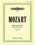 Oboe Quartet in F K370 (368b) (Edition for Oboe and Piano) Cover Image