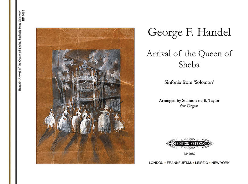 Arrival of the Queen of Sheba (Arranged for Organ) Cover Image
