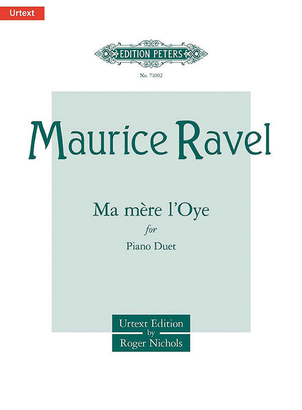 Ma mère l'Oye for Piano Duet Cover Image