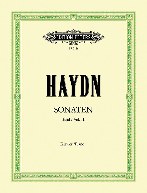 Piano Sonatas Vol. 3 Cover Image