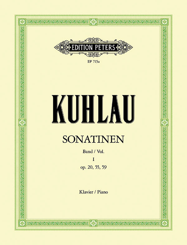 Sonatinas for Piano Vol. 1 Cover Image