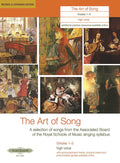 The Art of Song, Grades 1-3 (High Voice) Cover Image