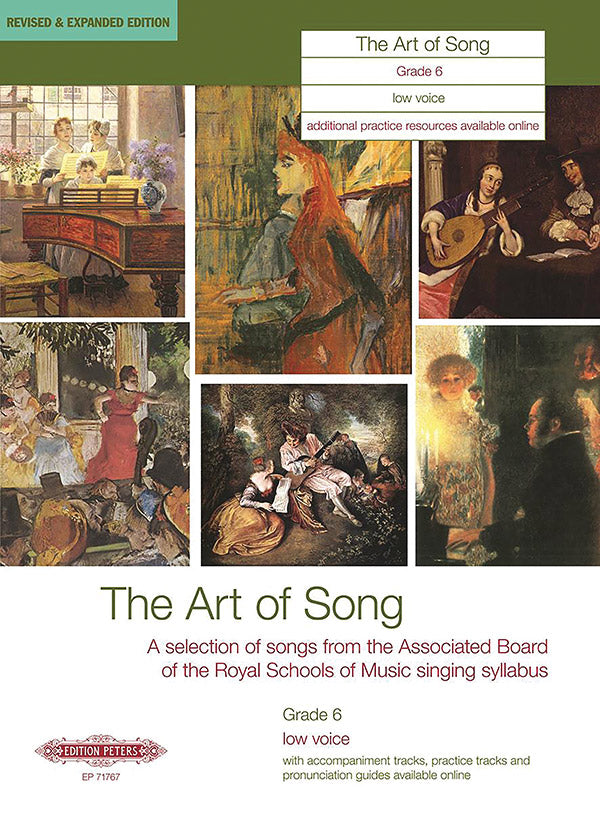 The Art of Song Grade, 6 (Low Voice) Cover Image