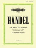 Air with Variations from 'The Harmonious Blacksmith' Cover Image
