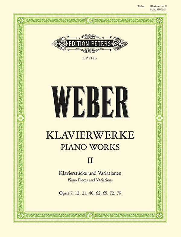 Piano Works Vol. II: Piano Pieces and Variations Cover Image