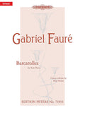 Barcarolles for Piano Cover Image