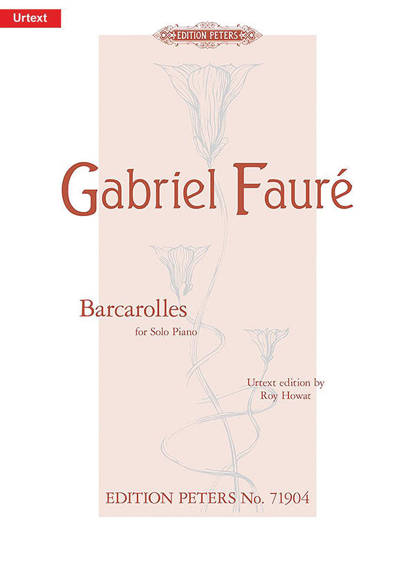 Barcarolles for Piano Cover Image