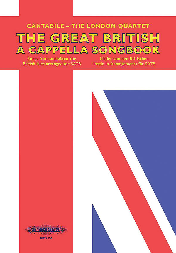 The Great British A Cappella Songbook for SATB Choir Cover Image