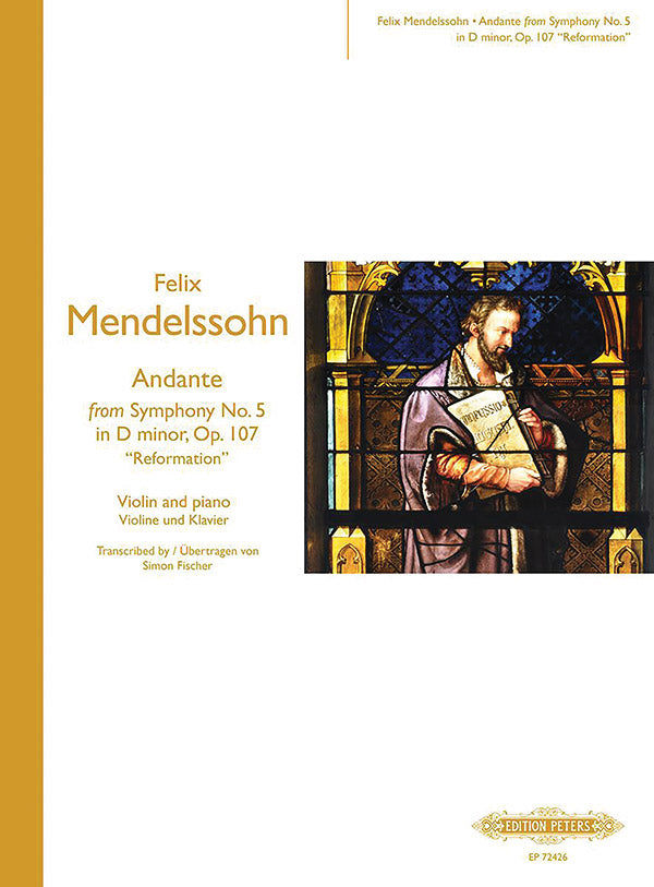 Andante from Symphony No. 5 in d minor Op. 107 Cover Image