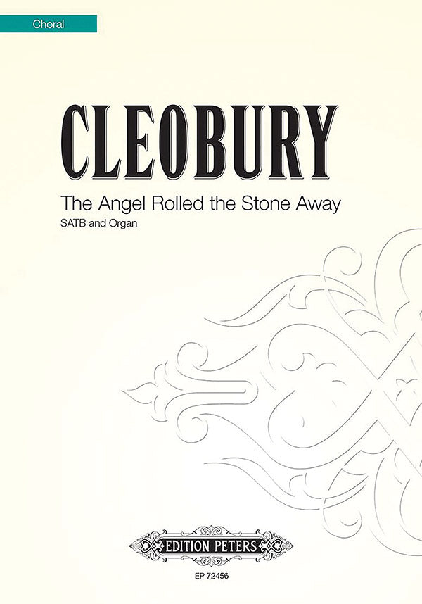 The Angel Rolled the Stone Away for SATB Choir and Organ Cover Image
