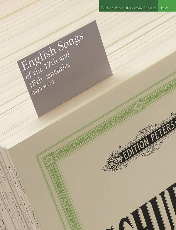 English Songs of the 17th and 18th Centuries (High Voice) Cover Image