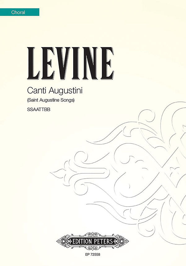 Canti Augustini (Saint Augustine Songs) for SSAATTBB Choir Cover Image