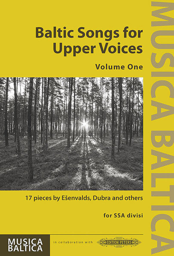 Baltic Songs for Upper Voices, Vol. 1 for SSA div. Choir Cover Image