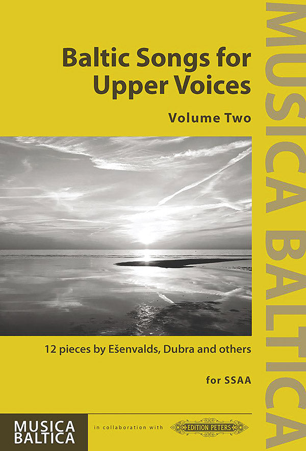 Baltic Songs for Upper Voices, Vol. 2 for SSAA Choir Cover Image