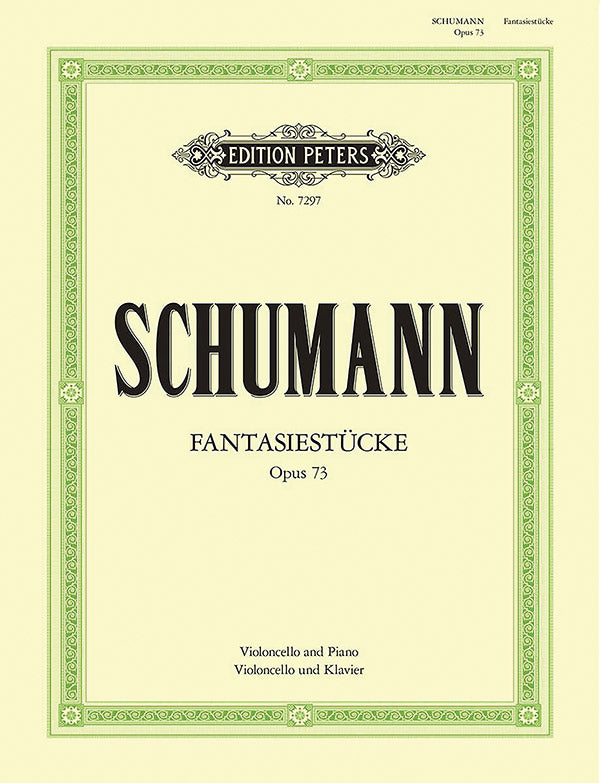 Fantasiestücke op. 73 for Cello and Piano Cover Image