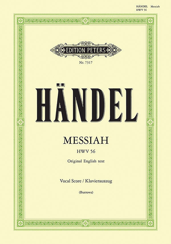 Messiah HWV 56 (Vocal Score) Cover Image