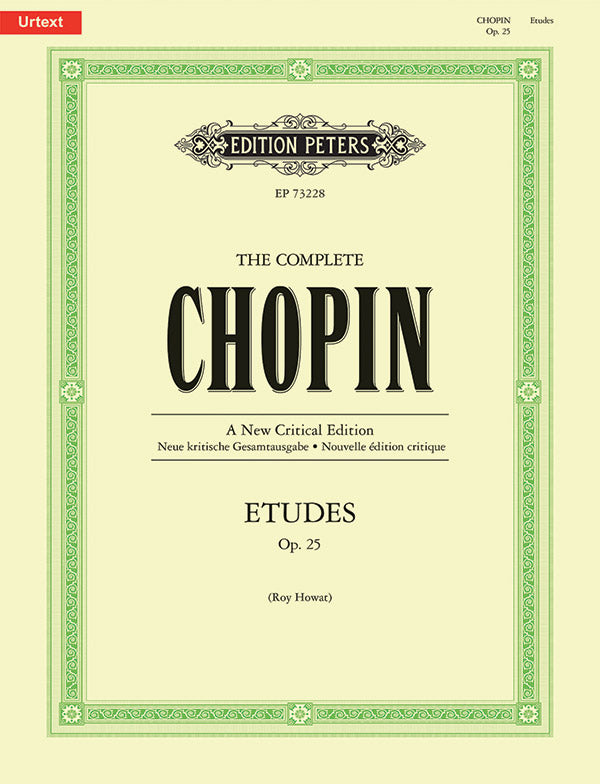 The Complete Chopin: Études Op. 25 Cover Image