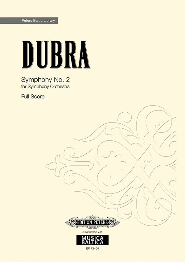 Symphony No. 2 (Simfonija Nr. 2) Cover Image