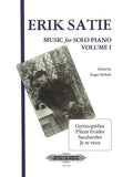 Music for Solo Piano, Vol. 1 Cover Image