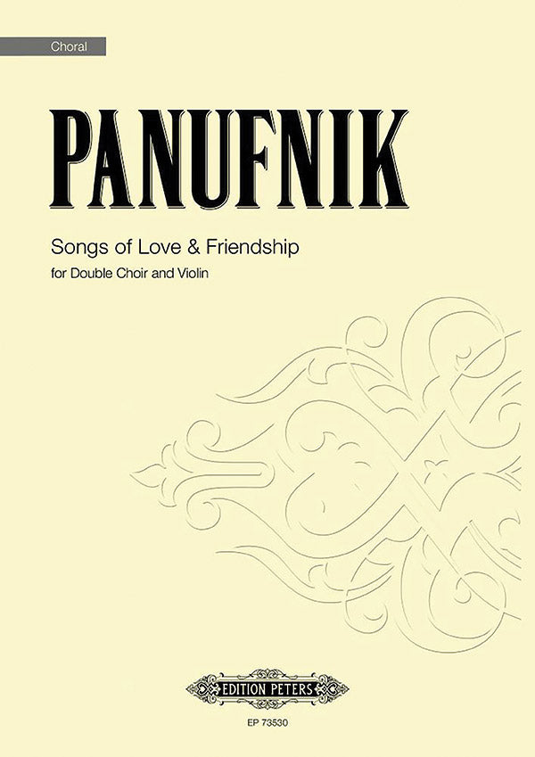 Songs of Love & Friendship (Vocal Score) Cover Image