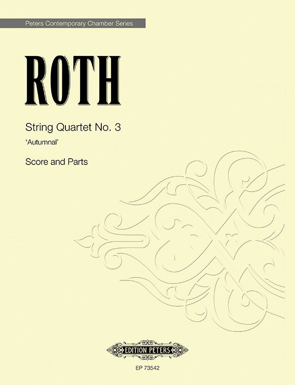 String Quartet No. 3 Cover Image