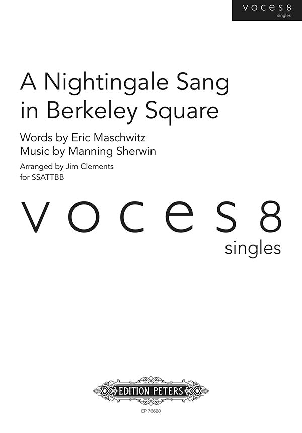 A Nightingale Sang in Berkeley Square Cover Image