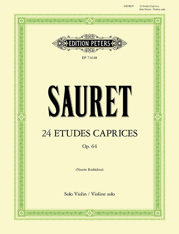 24 Etudes Caprices, Op. 64 Cover Image