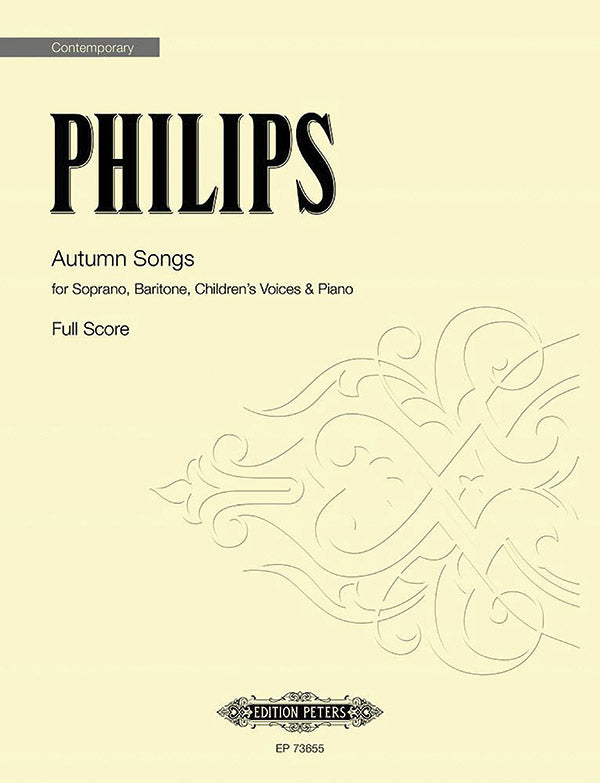 Autumn Songs (Full Score) Cover Image