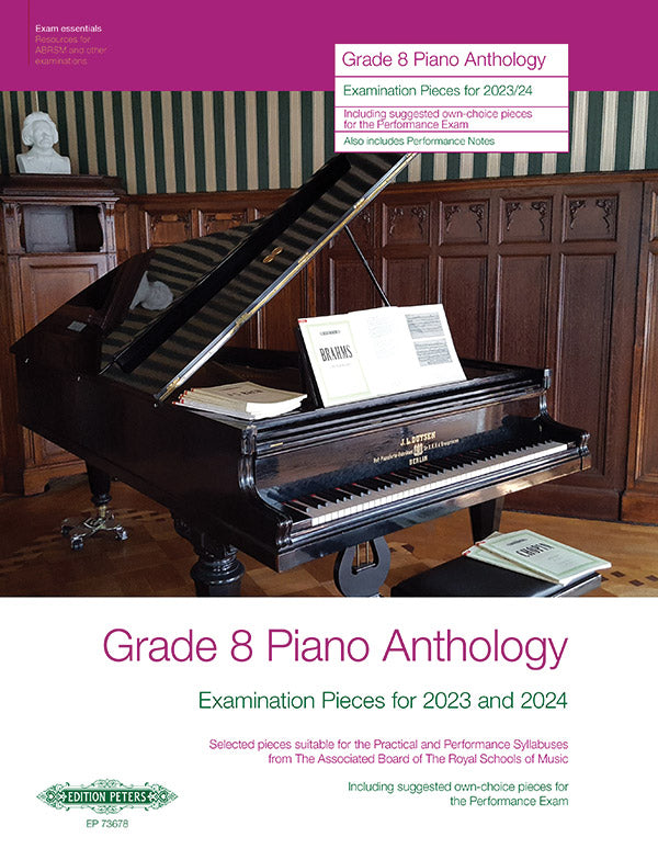 Grade 8 Piano Anthology Cover Image