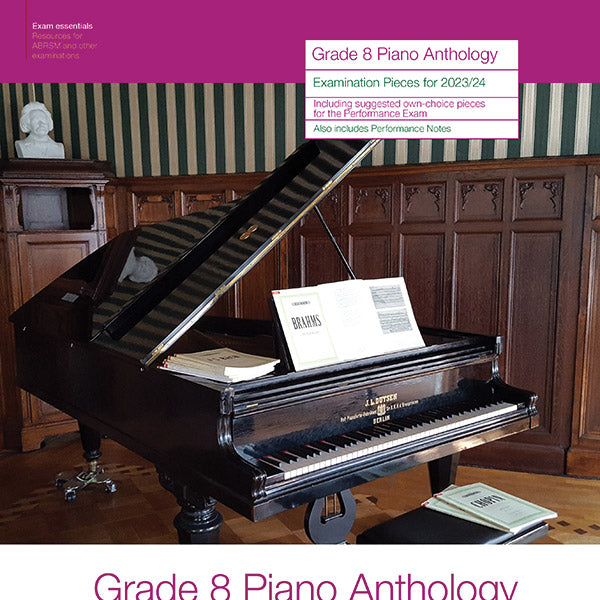 Grade 8 Piano Anthology Cover Image