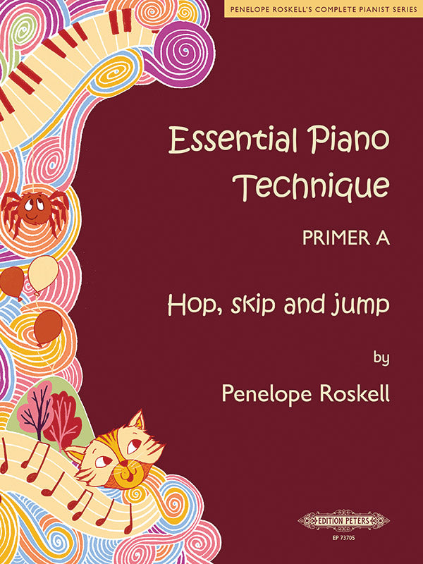 Essential Piano Technique Primer A: Hop, Skip, and Jump [US edition] Cover Image