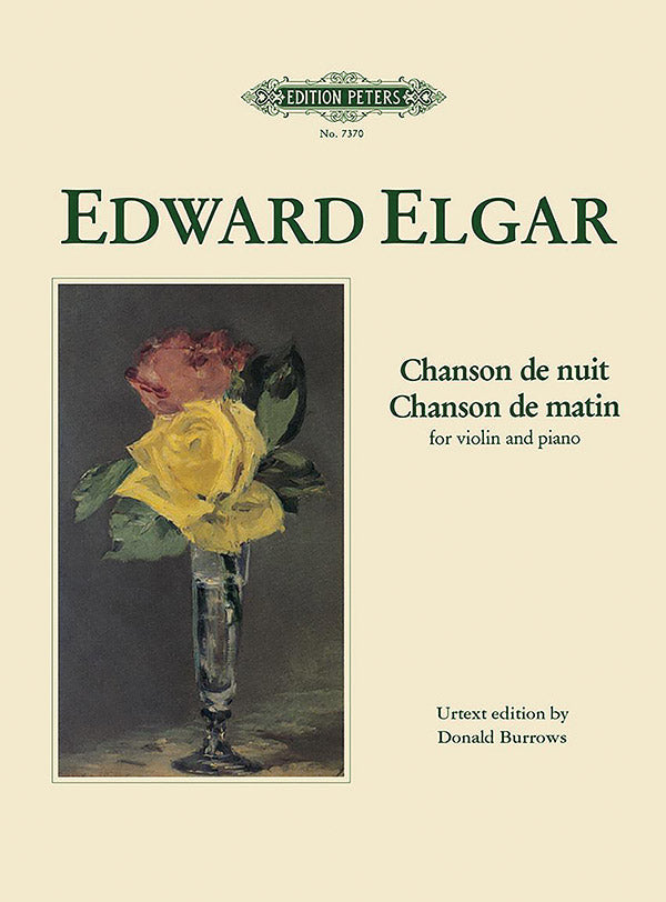 Chanson de matin and Chanson de nuit Op. 15 for Violin and Piano Cover Image