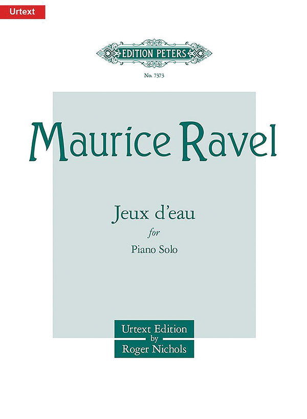 Jeux d'eau for Piano Cover Image