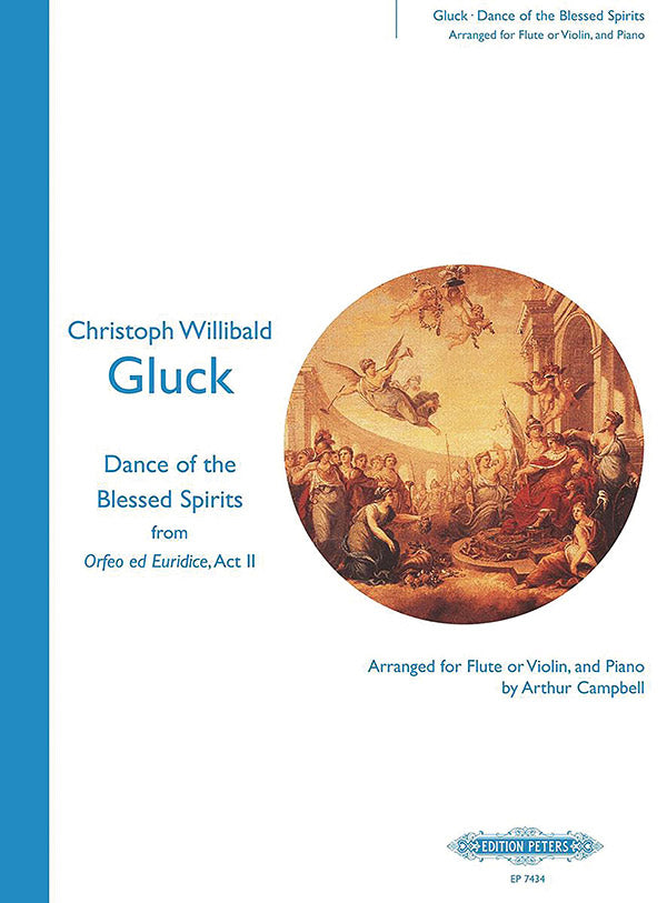 Dance of the Blessed Spirits (Arranged for Flute/Violin and Piano) Cover Image