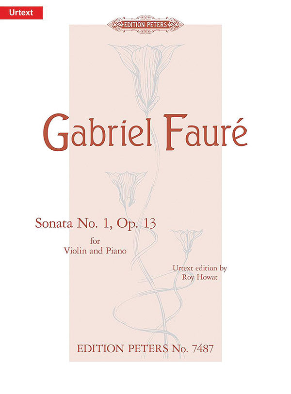 Violin Sonata No. 1 in A Op. 13 Cover Image