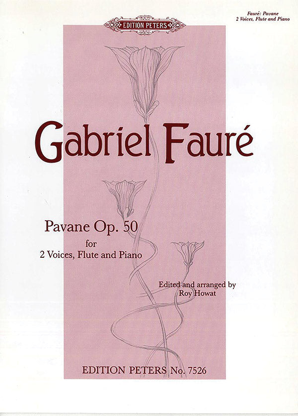 Pavane (Arranged for 2 Voices, Flute and Piano) Cover Image