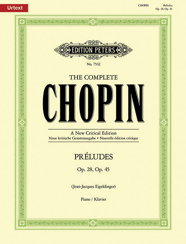 The Complete Chopin: Preludes for Piano Cover Image