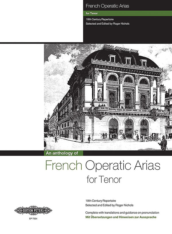 French Operatic Arias for Tenor and Piano Cover Image