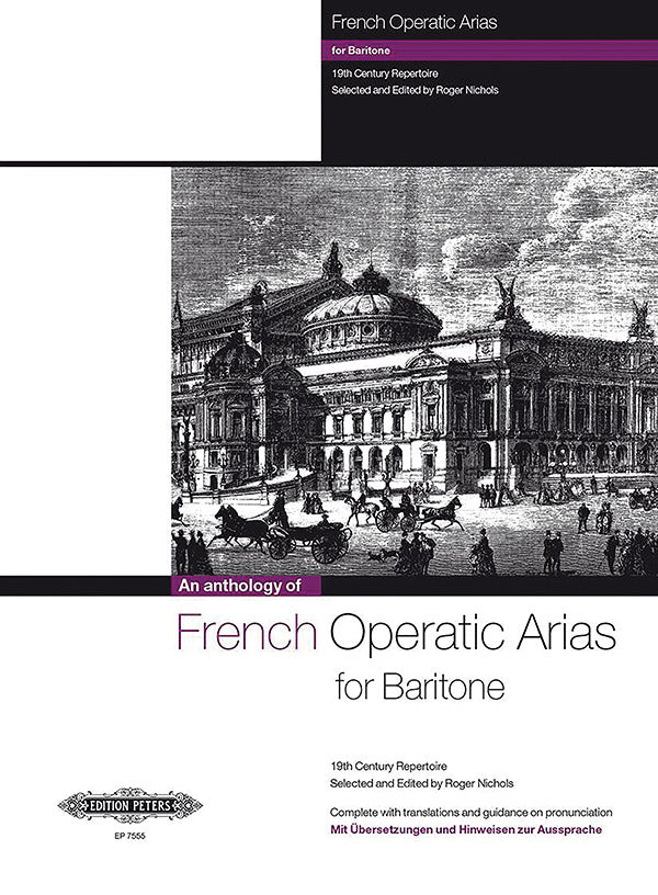 French Operatic Arias for Baritone and Piano Cover Image