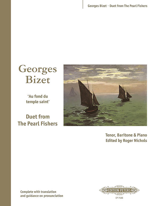 Au fond du temple saint: Duet from Pearl Fishers for Tenor, Baritone and Piano Cover Image