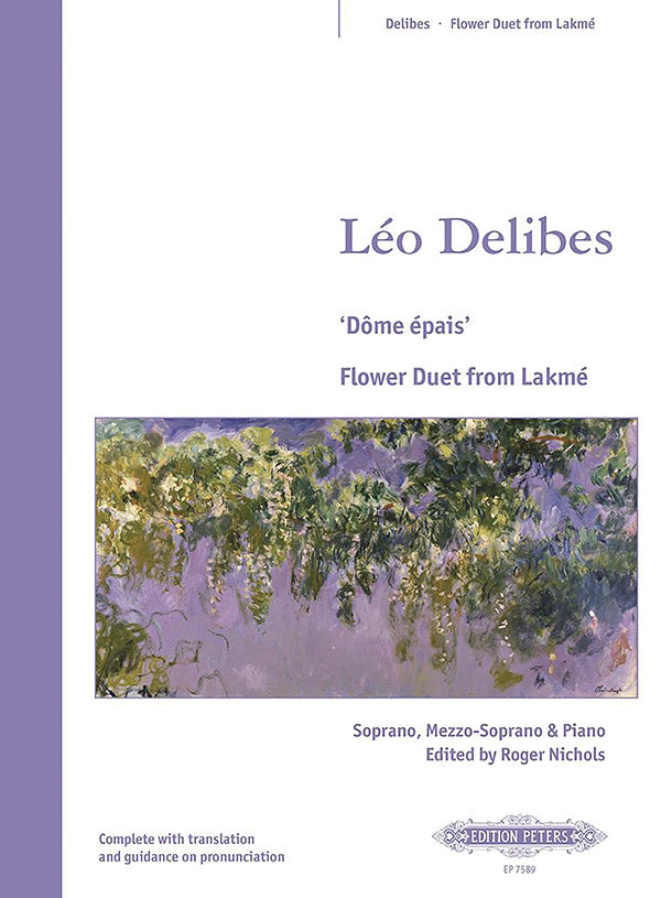 Dôme épais: Flower Duet from Lakmé for Soprano, Mezzo-Soprano and Piano Cover Image