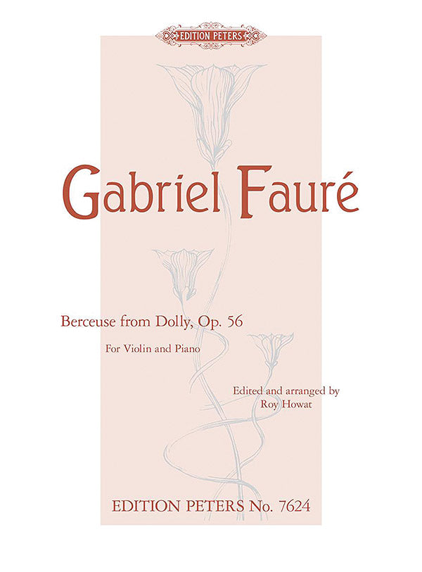 Berceuse from Dolly Op. 56 (Arranged for Violin and Piano) Cover Image