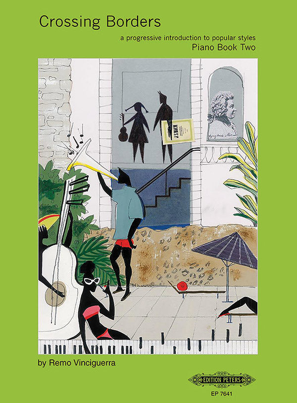 Crossing Borders for Piano, Book 2 Cover Image