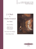 Ave Maria for Voice and Piano (Vn. ad lib.) (3 Keys in One: High/Med./Low Voice) Cover Image
